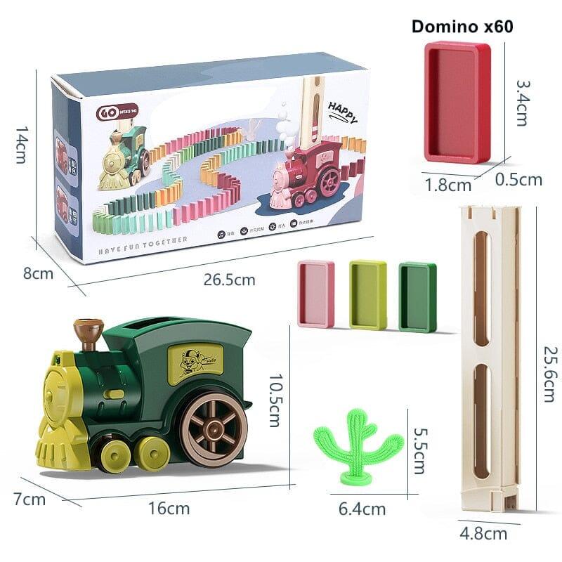 Trem de Brinquedo Empilhador de Dominó - Infinito do Amor