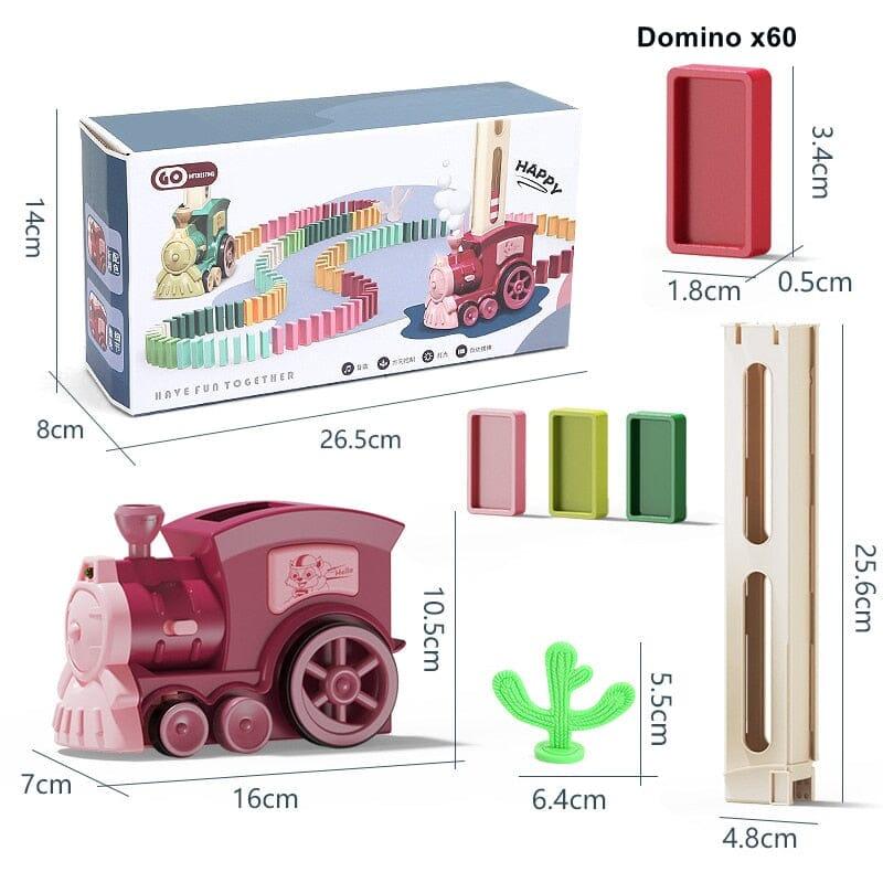 Trem de Brinquedo Empilhador de Dominó - Infinito do Amor